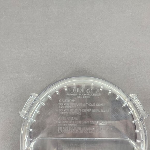 Cuisinart Prep 7 Food Processor DLC-2007N Bowl Cover Lid Only Replacement Part - Picture 7 of 7